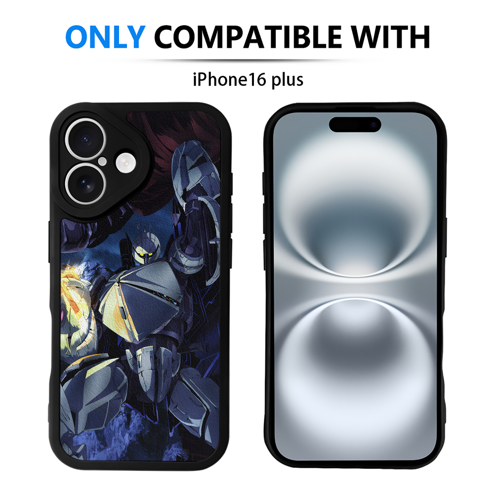 （画像用） 機動戦士ガンダム Mobile Suit Gundam 【iPhone 16シリーズ対応】シリコンスマホケース（レザー調） 材質：シリコン